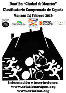 I Duatlón Ciudad de Monzón. GG.EE. Clasificatorio para Campeonato de España de Duatlón 2016.
